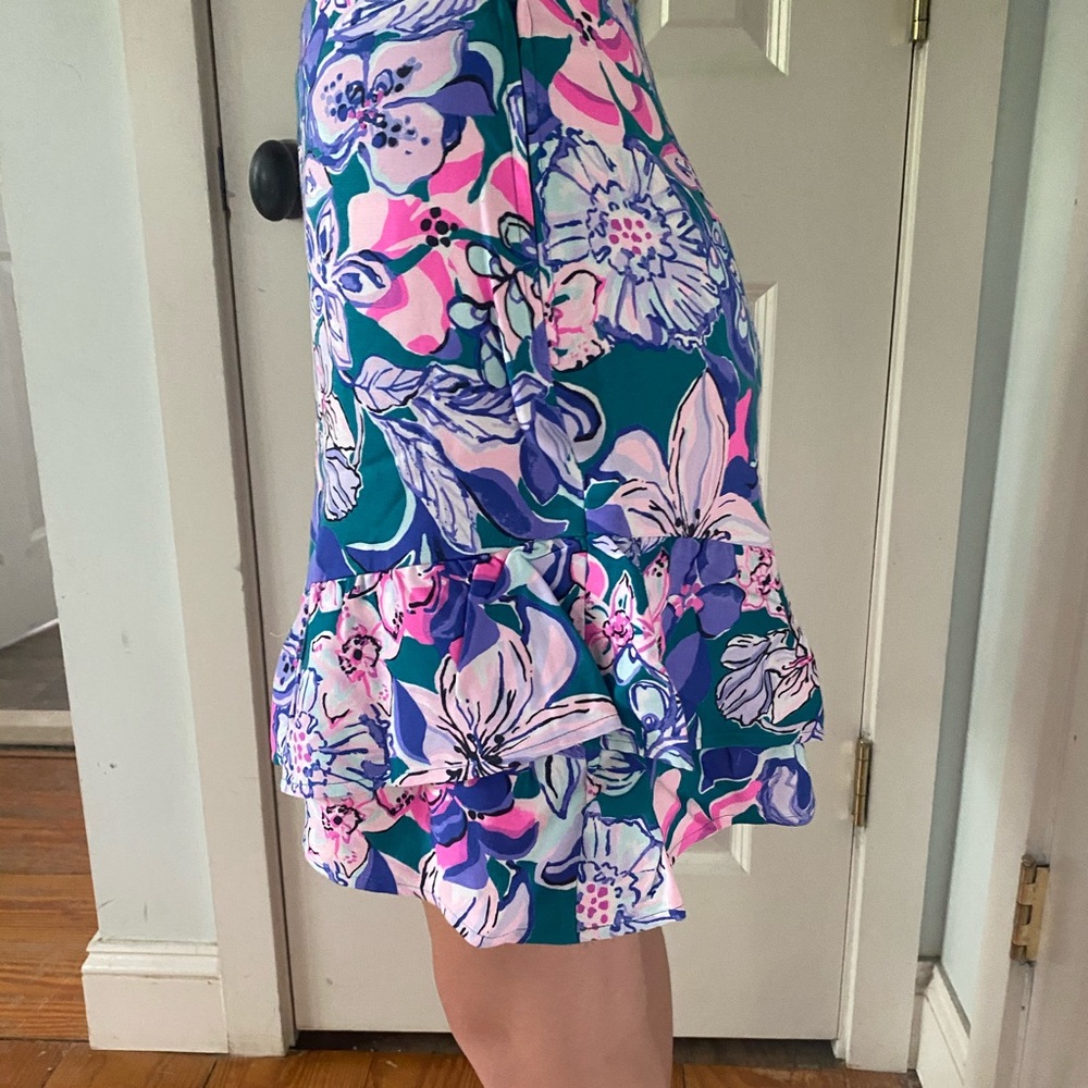 Lilly Pulitzer beautiful zip up skirt